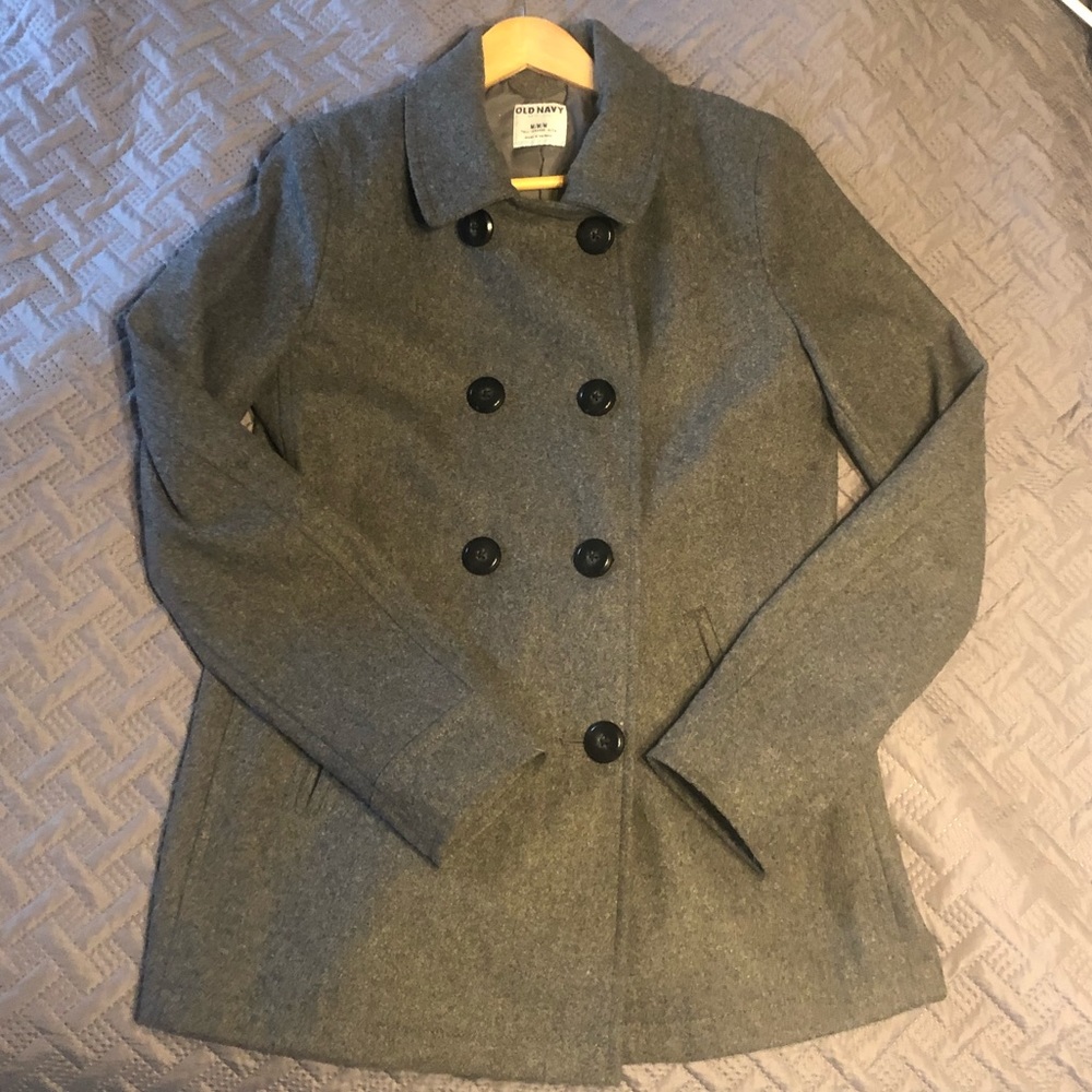 Old navy gray coat